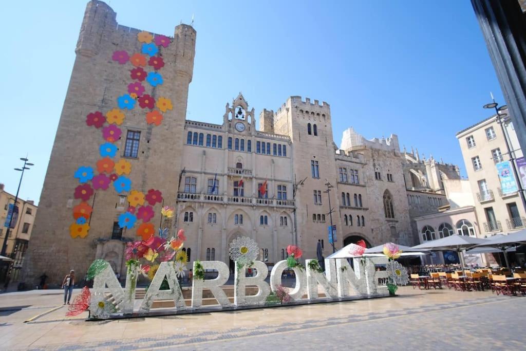 A 5Mn De La Reserve Africaine, Charmante Maison De Village Avec Patio Sigean Exteriér fotografie